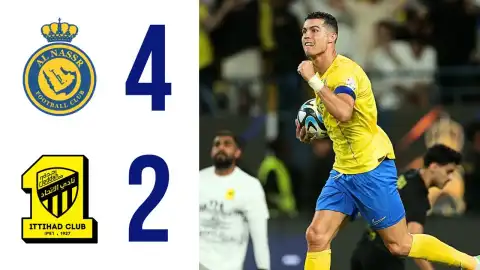 Al-Nassr vs Al-Ittihad 4 - 2 (Saudi Pro League 2024 Goals & Highlights)