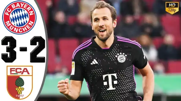 Augsburg vs Bayern Munich 2 - 3 (Bundesliga 2024 Goals & Highlights)