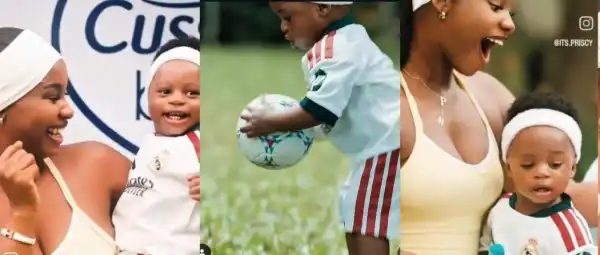 Priscilla Ojo’s son Rakeem Mkambala bags first endorsement deal on first birthday