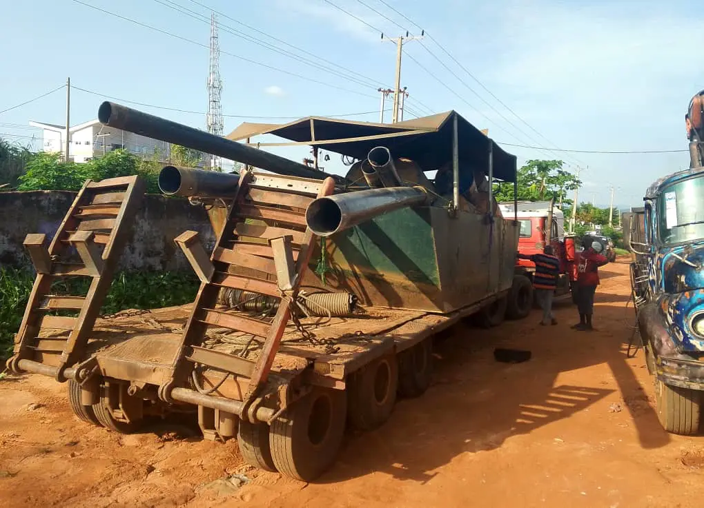 NSCDC raids illegal mining site in Anambra