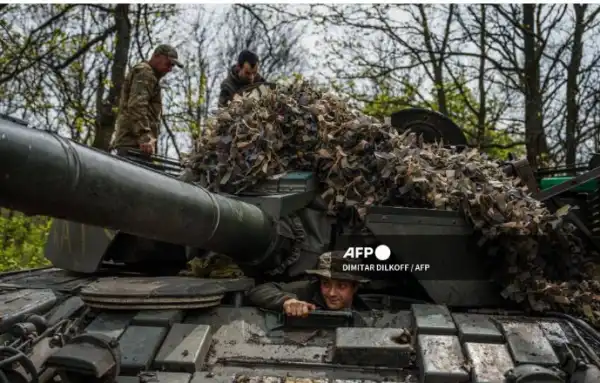 Two killed in strike on Russian village