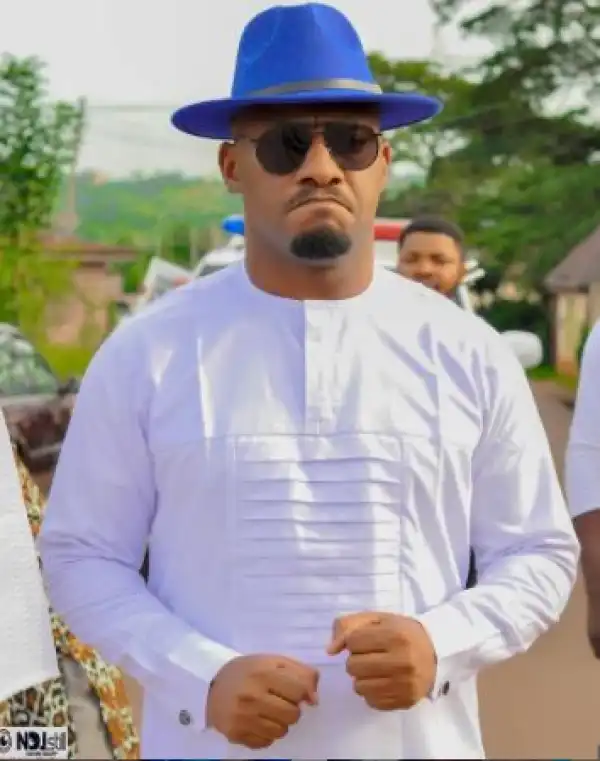 Yul Edochie Shows Off His Young Son From His Second Wife (Photos)