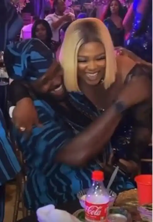 Mixed Reactions As Actor Femi Adebayo Is Spotted Exchanging Pleasantries With A Lady At An Event (Video)