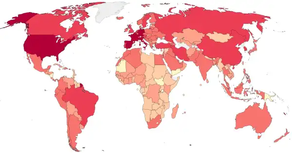 COVID-19: See The List Of Top Ten Countries With Highest Cases As Us, Brazil Lead