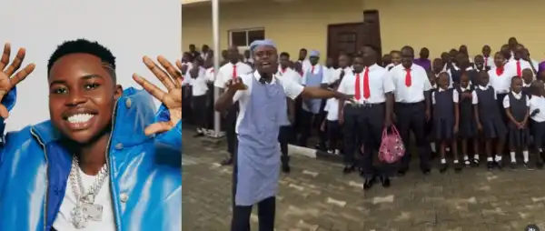 Peller Lights Up School For The Blind With Matching Uniform And Energetic Moves
