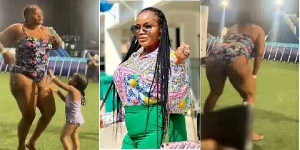 Fans Drag Uche Ogbodo Over Bikini Outfit (Video)