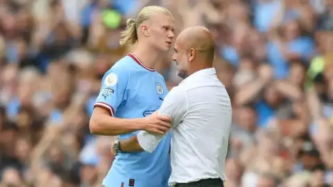 Pep Guardiola reveals the key difference between Erling Haaland & Lionel Messi