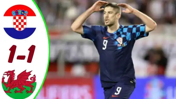 Croatia vs Wales 1 - 1 (2024 Euro Qualifiers Goals & Highlights)