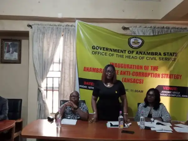 Anambra Government Inaugurates Civil Service Anti-corruption Committee.