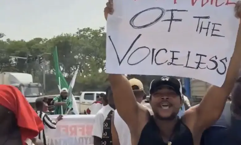 ‘Free VeryDarkMan’ protest rocks Abuja