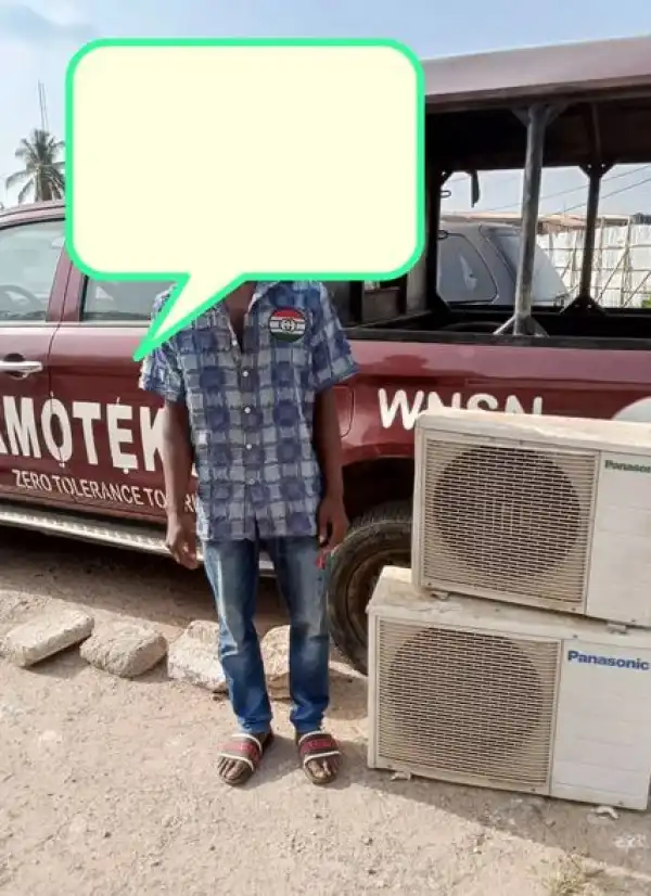 Amotekun Arrests Night Guard Over Air Conditioner Theft