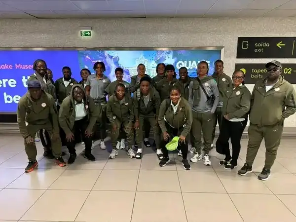Super Falcons arrive Portugal for pre-WAFCON friendly