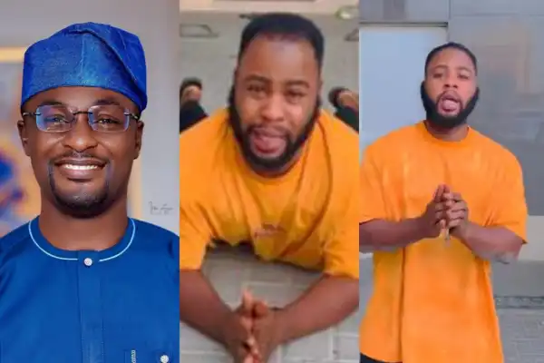 He Was Just Looking For What To Eat - Adeniyi Johnson Begs On Behalf of Skitmaker, Trinity Guy