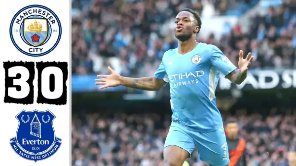 Manchester City vs Everton 3 - 0 (Premier League 2021 Goals & Highlights)