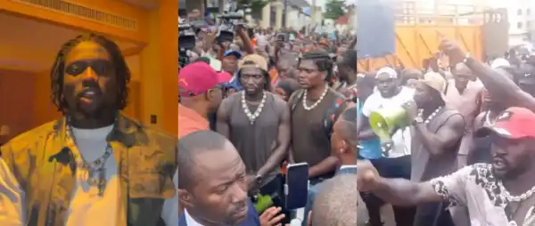 VeryDarkMan Mobilises Protest In Ibadan Over Oyo School Kidnapping Crisis