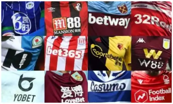 EPL bans gambling sponsorship on clubs’ shirts, advertising boards
