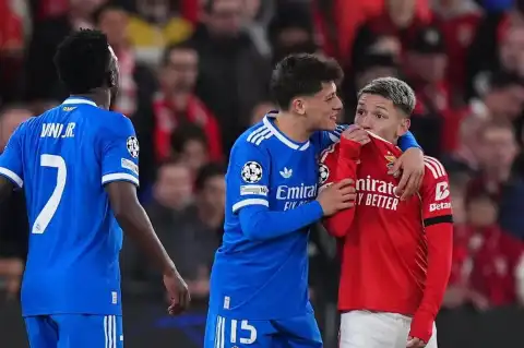Coward, tell us what you told Vinicius – Thierry Henry, Richards slam Benfica’s Prestianni