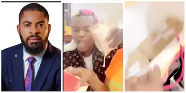 Deji Adeyanju Reacts As Portable Shows Off Cash He Received For Endorsing Oyetola