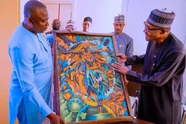 President Buhari Meets With Nigerians In Diaspora. PHOTOS