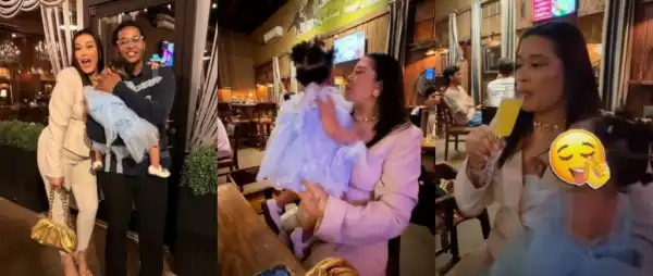 Adunni Ade Gives Fans Another Glimpse Of Her Baby Girl After Emotional Revelation