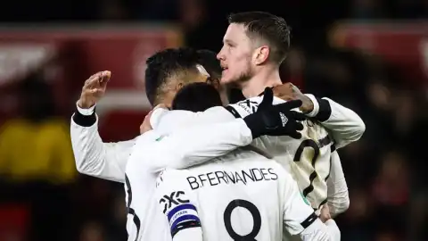 Wout Weghorst scores first Man Utd goal