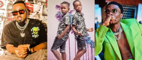 Wizkid’s Son and Ice Prince’s Sons Reunite at Friend’s Birthday Bash