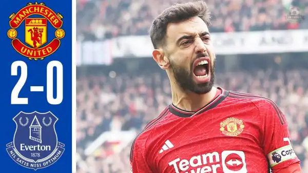 Manchester United vs Everton 2 - 0 (Premier League 2024 Goals & Highlights)