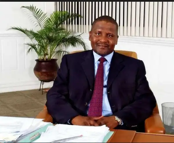 Dangote reportedly loses N240 billion in five hours due to coronavirus