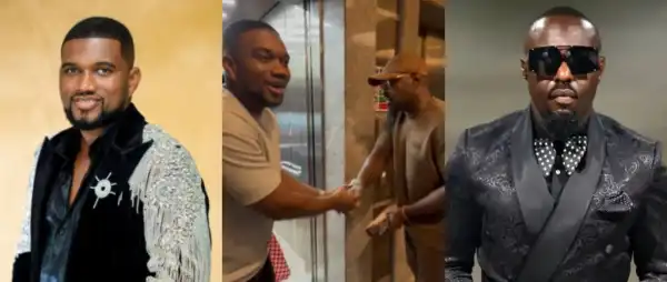 “I never thought this will trend”- MC Mbakara Apologises To Jim Iyke Over Viral Elevator Encounter