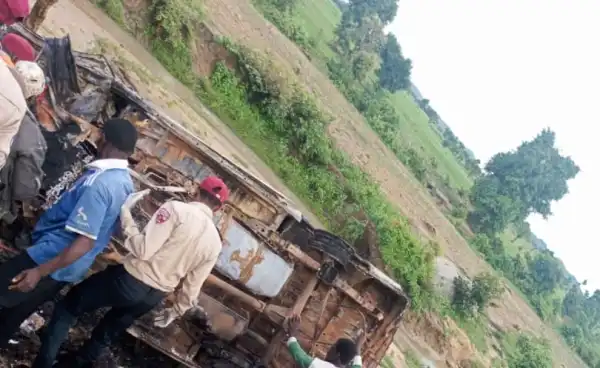 Nine burnt beyond recognition in Bauchi road crash
