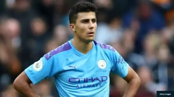 Man City Midfielder Rodri Salutes Liverpool’s Amazing Premier League Campaign (See What He Said)