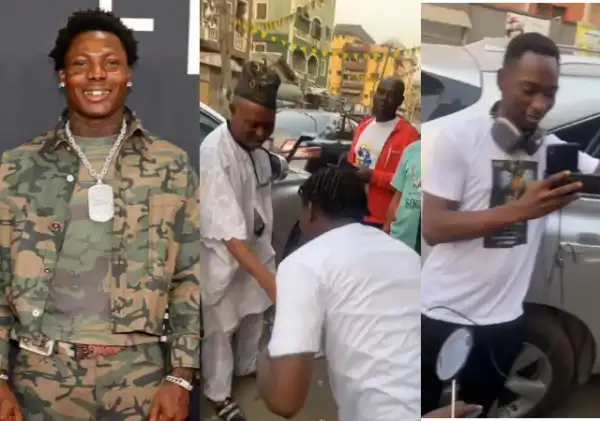 Throwback Video Of Asake Gifting Father House And Car Resurface Online Amid Abandonment Claims