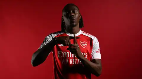 EPL: Pressure we put on ourselves too much – Arsenal’s Eze admits