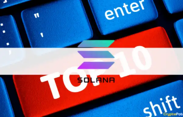 Solana Surges 60% Monthly to New ATH: SOL Enters Top 10