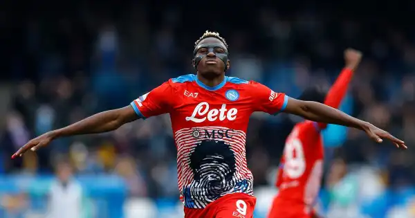 Victor Osimhen rated among the fastest Serie A strikers in Italy