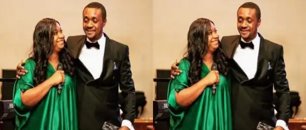 Nathaniel Bassey Melts Hearts With Sweet Public Display Of Affection For His Wife