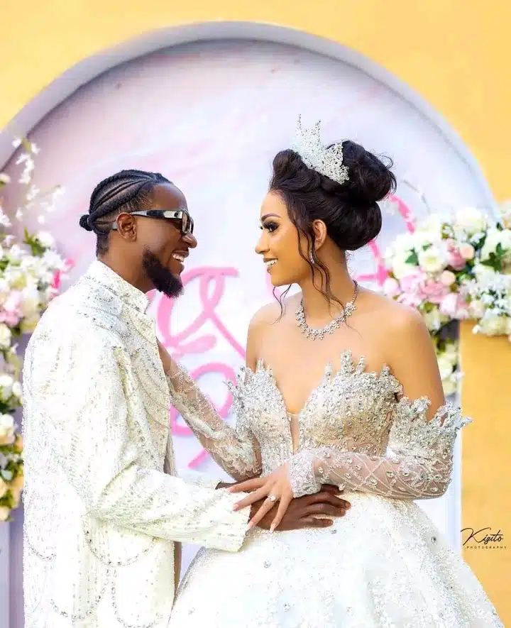 Omashola’s wife, Britnee bags first-class degree in Accounting