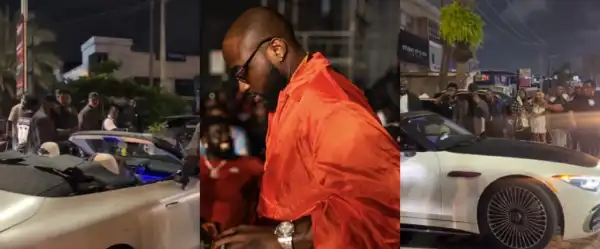 Davido Spotted Cruising With Cousin Folasade Adeleke in ₦1 Billion 2026 Mercedes-Maybach SL 680 Monogram