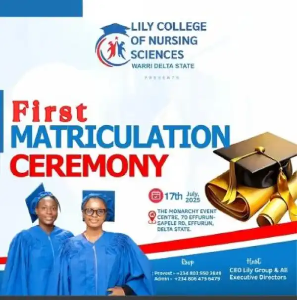 Lily College of Nursing Sciences announces 1st Matriculation Ceremony