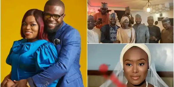 Funke Akindele’s Stepson, Benito Reacts To JJC Skillz’s Alleged Secret Marriage