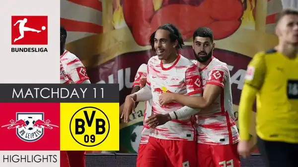 Leipzig vs Dortmund 2 - 1  (Bundesliga 2021 Goals & Highlights)