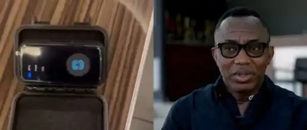 “We discovered an electronic tracking device” – Sowore accuses DSS of monitoring him
