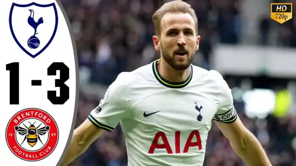 Tottenham vs Brentford 1 - 3 (Premier League 2023 Goals & Highlights)