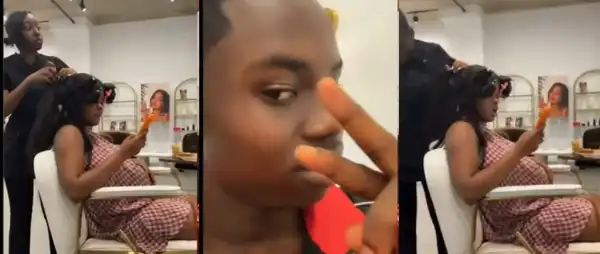 “My Wife Is Beautiful” – Peller Gushes Over Jarvis During Salon Visit In UK