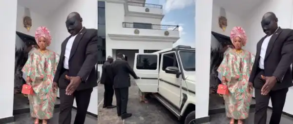 “I Hope It’s Not Iyabo’s Jeep”- Fans React To Lizzy Anjorin’s Lavish Outing With Husband