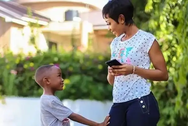 I Love You, Be Good Till Mummy Comes Back – Actress Akuapem Poloo Writes Son As She’s Sentenced To Jail Over N*de Photo With Him