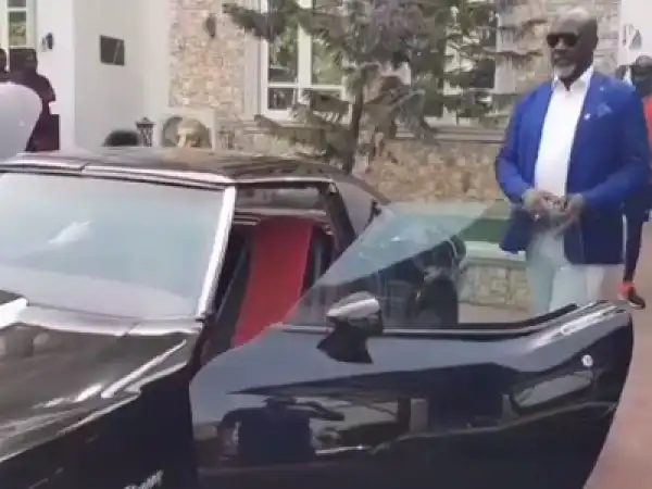 Dino Melaye Buys 2 Customised Bulletproof Cars Worth N726m & A Vintage Corvette (Video)
