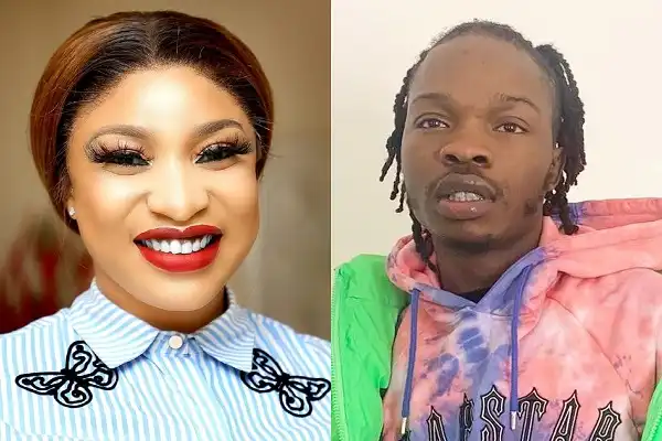 Tonto Dikeh Asks Naira Marley To Provide Sam Larry Or Shut Up