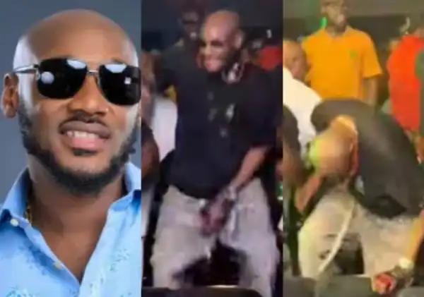 Moment 2baba Suffered Knee Weakness While Vibing To His Music