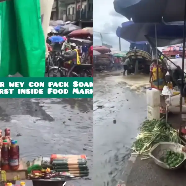 Sewage tanker spills content in food market in Cameroon